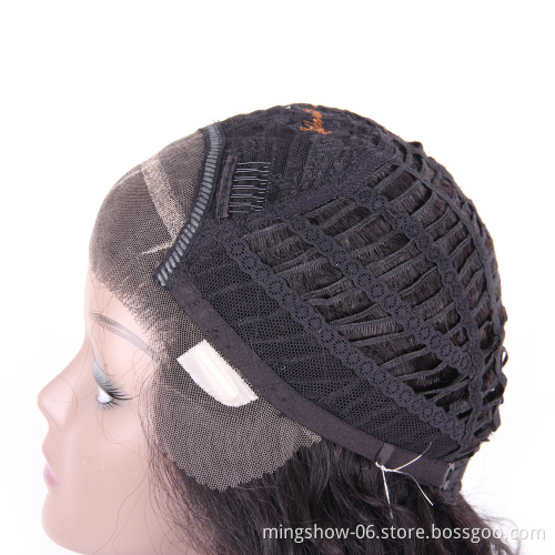 Curly Lace Frontal Wigs Pre`Plucked With Baby Hair Glueless Short Lace Front Human Hair Bob Wigs Brazilian Remy Hair Wig